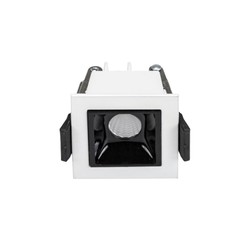 Faretto LED da incasso Grid 4 W 45°, bianco