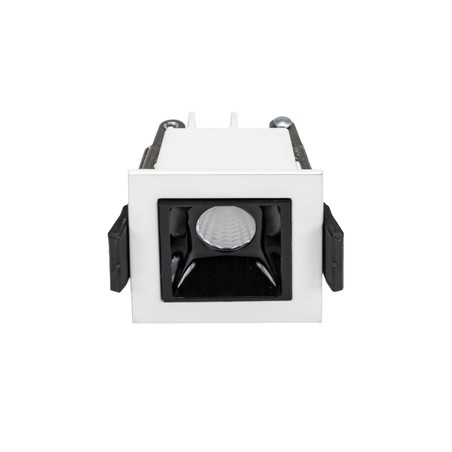 Infälld LED-spot Grid 4 W 45°, vit