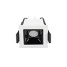 Infälld LED-spot Grid 4 W 45°, vit
