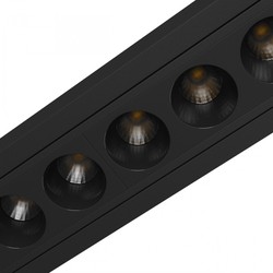 Foco LED de encastrar Grid 12 W 40° IP20, CCT (temperatura de cor ajustável), preto – foto 4