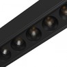 Plafón LED Grid 12 W IP20, CCT (temperatura de color ajustable), de superficie, negro
