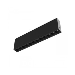 LED ceiling light Grid 12 W IP20, CCT (adjustable colour temperature), surface-mounted, black – photo 6