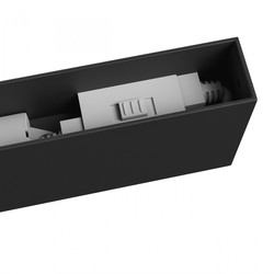 LED-taklampa Grid 12 W IP20, CCT (justerbar färgtemperatur), utanpåliggande, svart – foto 8