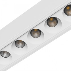 LED-taklampa Grid 12 W IP20, CCT (justerbar färgtemperatur), utanpåliggande, vit – foto 8