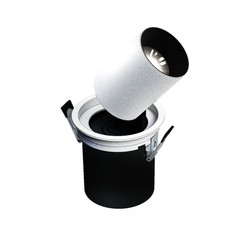 LED-downlight IN-OUT 12 W, inbouw, richtbaar, wit – foto 2