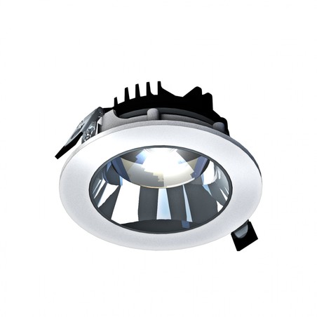 LED downlight Mirror 20 W 3000 K IP20, recessed, adjustable, white