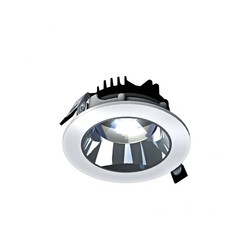 LED downlight Mirror 20 W 3000 K IP20, recessed, adjustable, white – photo 2