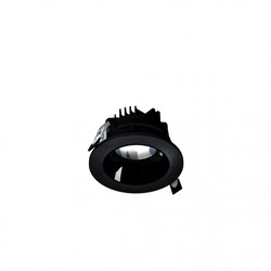 Downlight LED Mirror Lighting 8 W 3000 K IP20, empotrable, orientable, negro – foto 2