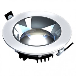 Downlight LED Mirror 30 W 3000 K IP20, empotrable, orientable, blanco