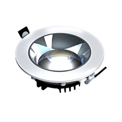 Downlight LED Mirror 30 W 3000 K IP20, empotrable, orientable, blanco – foto 2