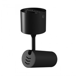 LED-plafondlamp 10 W IP20, CCT (instelbare kleurtemperatuur), opbouw, zwart – foto 2