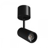 LED-Deckenleuchte 10 W IP20, CCT (Farbtemperatur einstellbar), Aufbau, schwarz – Foto 6