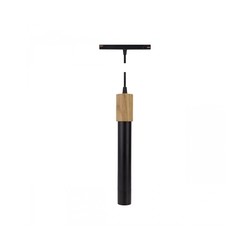Luminária magnética WLD Shift Hangit 12 W IP20, CCT (temperatura de cor ajustável), com interruptor, preto