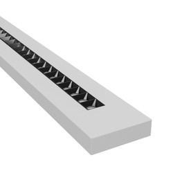 WLD-armatuur Plank 20 W IP20, CCT (instelbare kleurtemperatuur), wit