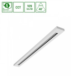 Apparecchio WLD Plank 20 W IP20, CCT (temperatura di colore regolabile), bianco – foto 3