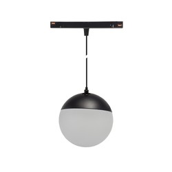 Apparecchio magnetico a globo WLD Shift 5 W 3000 K IP20, sospeso, nero – foto 3