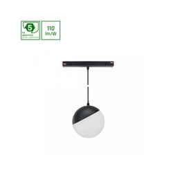 Luminaria magnética globo WLD Shift 5 W 3000 K IP20, suspendido, negro – foto 4