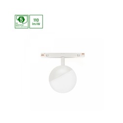 Apparecchio magnetico a globo WLD Shift 5 W 3000 K IP20, bianco – foto 4