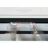 Apparecchio magnetico WLD Shift Grid 12 W 3000 K IP20, nero – foto 4