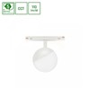 Luminária magnética globo WLD Shift 5 W IP20, CCT (temperatura de cor ajustável), com interruptor, branco