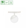 Luminaria magnética globo WLD Shift 5 W IP20, CCT (temperatura de color ajustable), con interruptor, blanco – foto 2
