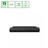Magnetic track light WLD Shift Grid 12 W IP20, CCT (adjustable colour temperature), with switch, black