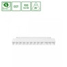 Luminária magnética WLD Shift Grid 12 W IP20, CCT (temperatura de cor ajustável), com interruptor, branco