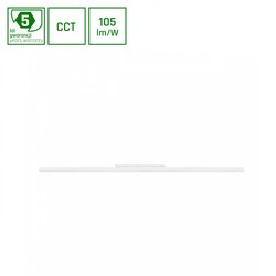 Luminária magnética WLD Shift 22 W IP20, CCT (temperatura de cor ajustável), com interruptor, branco – foto 2