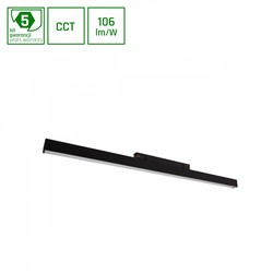 Magnetic track light WLD Shift 17 W IP20, CCT (adjustable colour temperature), with switch, black – photo 2