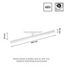 Magnetic track light WLD Shift 12 W IP20, dimmable, CCT (adjustable colour temperature), smart, white – photo 3