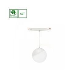 Magnetic globe light WLD Shift 5 W IP20, dimmable, CCT (adjustable colour temperature), smart, suspended, white – photo 4