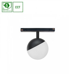 Luminaire magnétique globe WLD Shift 5 W IP20 dimmable CCT (température réglable) connecté noir – photo 5