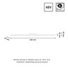 Μαγνητικό φωτιστικό WLD Shift 18 W IP20, dimmable, CCT (ρυθμιζόμενη θερμοκρασία χρώματος), έξυπνο, λευκό – φωτογραφία 3