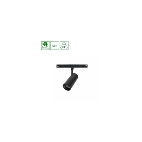 Magnetic track light WLD Shift 6 W IP20, dimmable, CCT (adjustable colour temperature), smart, black