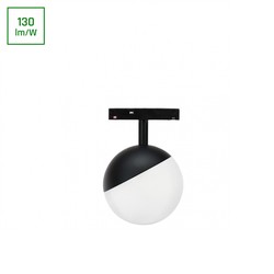 Magnetic globe light WLD Shift Basic 10 W 3000 K IP20, black – WLD+70001WW