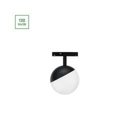 Apparecchio magnetico a globo WLD Shift Basic 10 W 3000 K IP20, nero – WLD+70001WW – foto 2