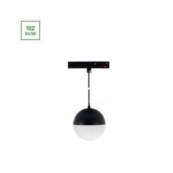 Μαγνητικό φωτιστικό σφαίρα WLD Shift Basic 10 W 2700 K IP20, κρεμαστό, μαύρο – WLD+70021WW