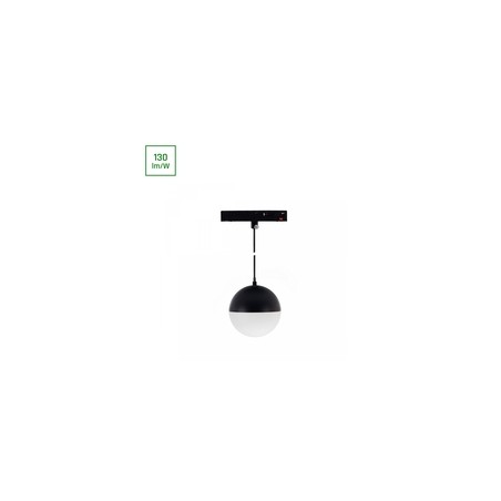 Apparecchio magnetico a globo WLD Shift Basic 10 W 4000 K IP20, sospeso, nero