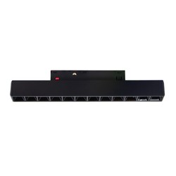 Apparecchio magnetico WLD Shift Basic Grid 12 W 4000 K IP20, nero – foto 3