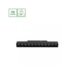 Apparecchio magnetico WLD Shift Basic Grid 12 W 4000 K IP20, nero – foto 4