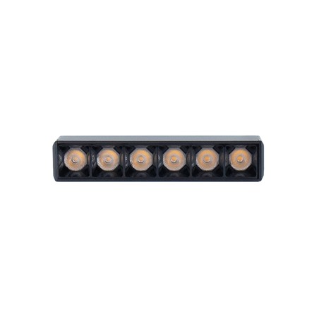 Luminaire magnétique WLD Shift Basic Grid 6 W 2700 K IP20 noir