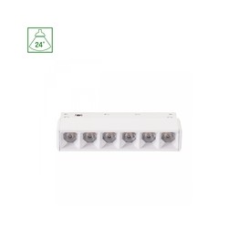 Magnetic track light WLD Shift Basic Grid 6 W 2700 K IP20, white