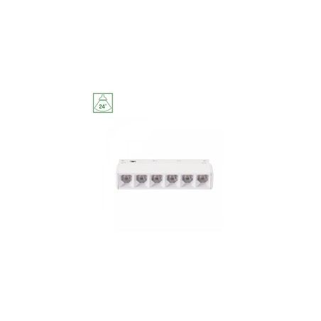 Luminária magnética WLD Shift Basic Grid 6 W 2700 K IP20, branco