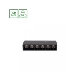 Magnetic track light WLD Shift Basic Grid 6 W 3000 K IP20, black – photo 2