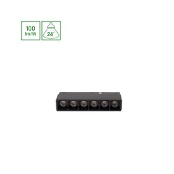 Luminaria magnética WLD Shift Basic Grid 6 W 4000 K IP20, negro – foto 2
