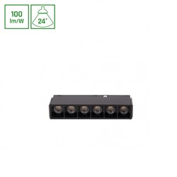 Magnetschienen-Leuchte WLD Shift Basic Grid 6 W 4000 K IP20, schwarz – Foto 3
