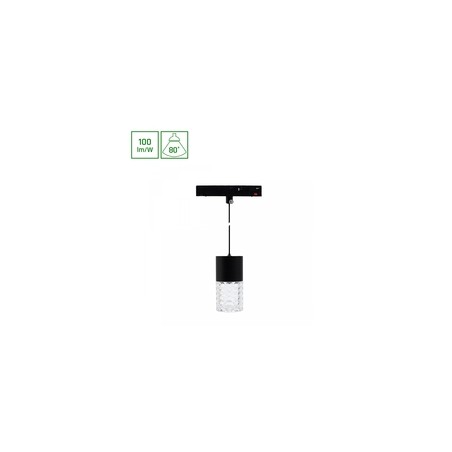 Luminária magnética WLD Shift Basic Hangit Crydegal 6 W 3000 K IP20, suspenso, preto