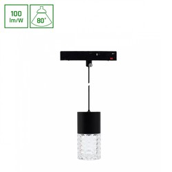 Apparecchio magnetico WLD Shift Basic Hangit Crydegal 6 W 3000 K IP20, sospeso, nero – foto 2