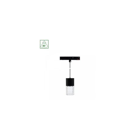 Apparecchio magnetico WLD Shift Basic Hangit Crydegal 7 W 2700 K IP20, sospeso, nero