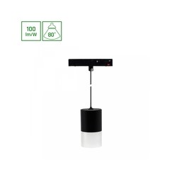 Apparecchio magnetico WLD Shift Basic Hangit 6 W 3000 K IP20, sospeso, nero